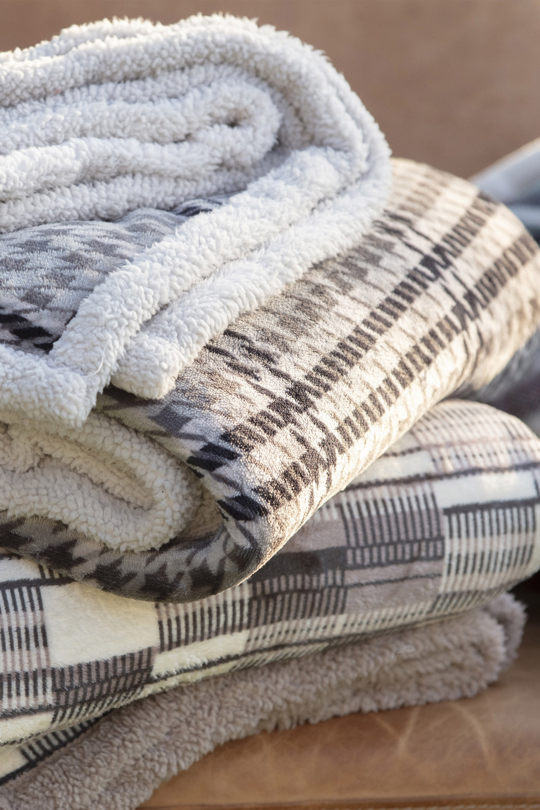 Cobertor Queen com efeito Pele de Carneiro Escócia - 05 Cobertor Queen com efeito Pele de Carneiro Escócia - 05