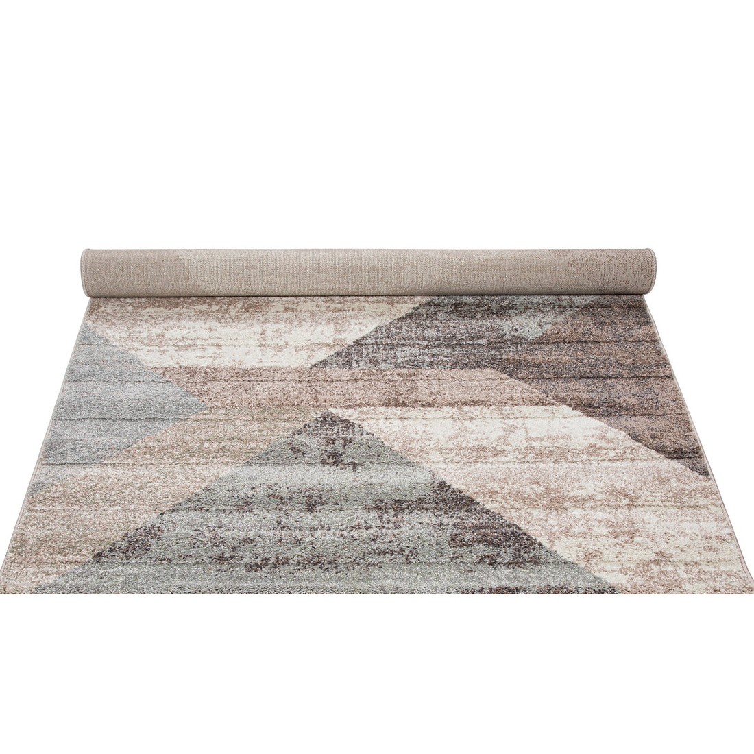 Tapete para Sala Pako Estonado Bege e Off White 200x250 Tapete para Sala Pako Estonado Bege e Off White 200x250