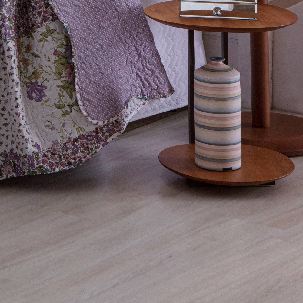 Kit  Cobre-leito Queen Bouti Microfibra Ultrasonic Estampada 2,40 x 2,60 m + 2 Porta-travesseiros - Kathrine