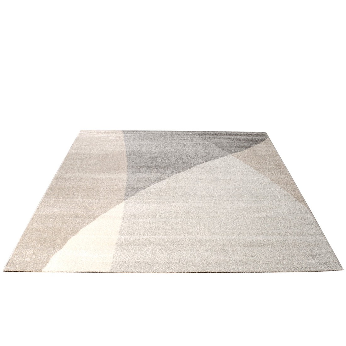 Tapete para Sala Grande Essenciais Organico Cinza e Nude 200x250 Tapete para Sala Grande Essenciais Organico Cinza e Nude 200x250