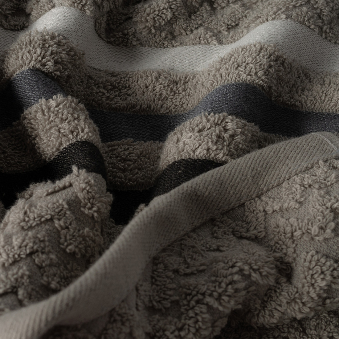 Jogo de Toalha 4 Peças Trento - Cinza Jogo com Banho Jogo de Toalha 4 Peças Trento - Cinza Jogo com Banho