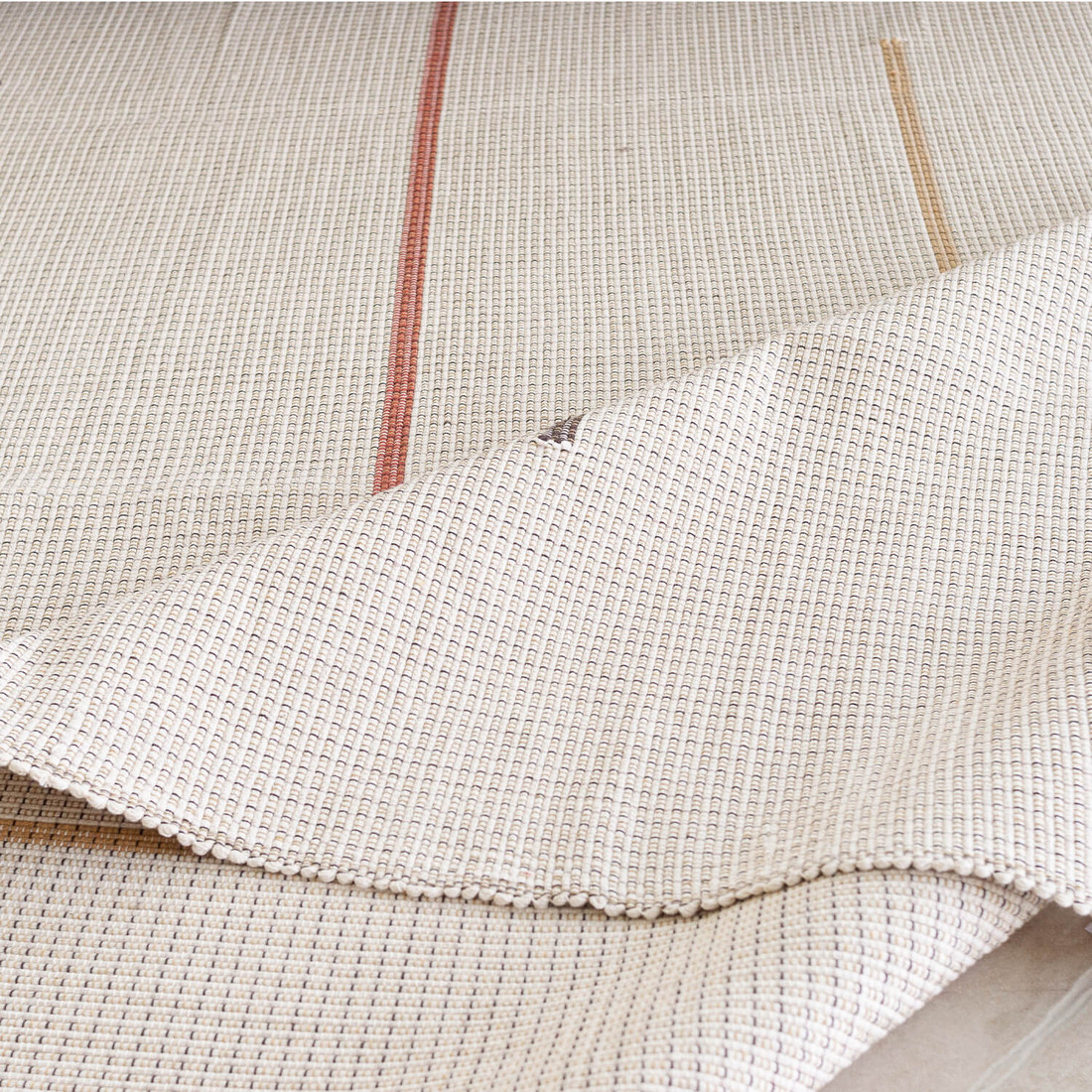 Tapete Artesanal Trama Basic de Sala Listras Colors 1,50x3,00 Tapete Artesanal Trama Basic de Sala Listras Colors 1,50x3,00