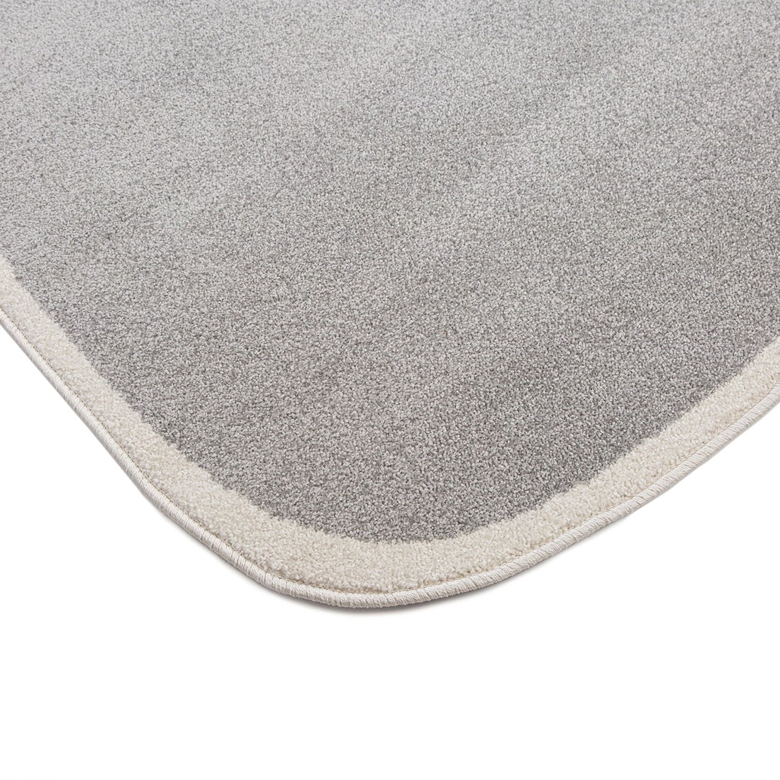 Tapete Organico Sala e Quarto Light Cinza e Rose Traçado 140x200