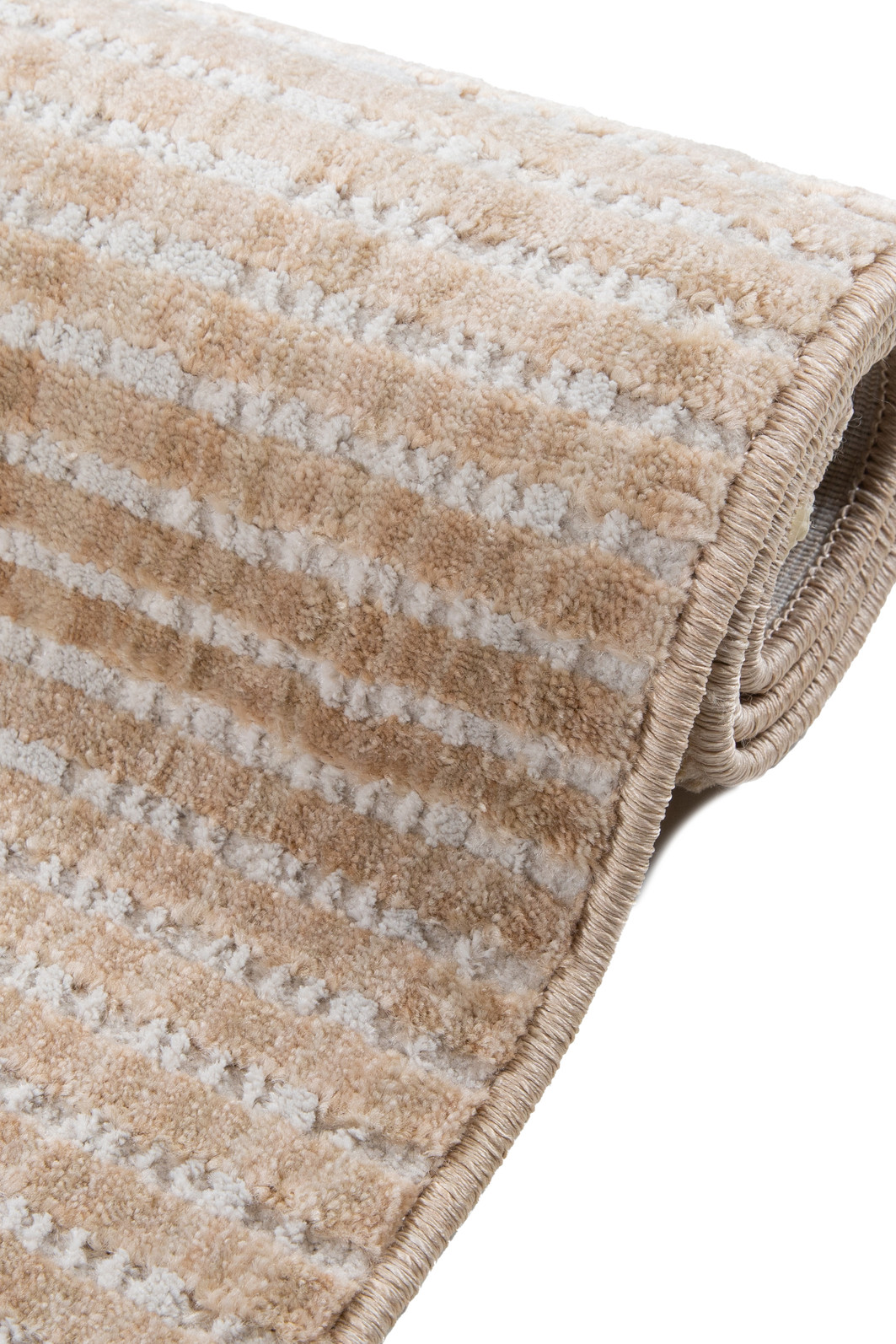 Tapete para Sala 200X250 Leone Listrado Bege Tapete para Sala 200X250 Leone Listrado Bege