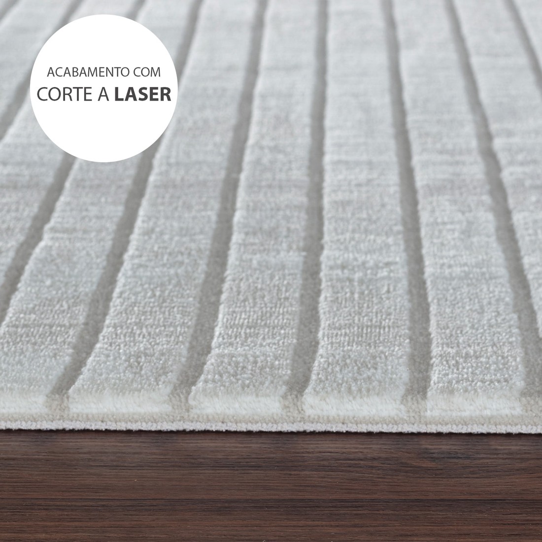 Tapete de Sala Turco Sofistic Saturn Organico - Off White 200x250 Tapete de Sala Turco Sofistic Saturn Organico - Off White 200x250