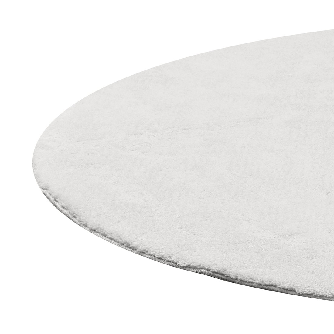 Tapete Touch Confort com Antiderrapante Liso - Cinza Claro