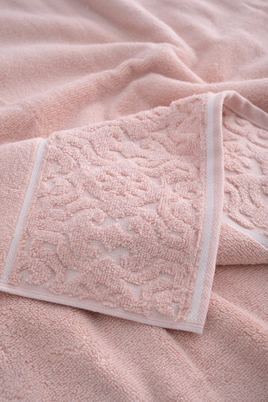 Toalha Banhão 500g Super Soft Zero Twist Arabesco 80cmx150m Rosa Toalha Banhão 500g Super Soft Zero Twist Arabesco 80cmx150m Rosa