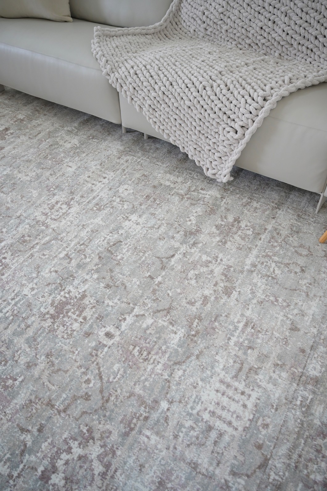 Tapete para Sala 250x350 Nord Estonado Cinza