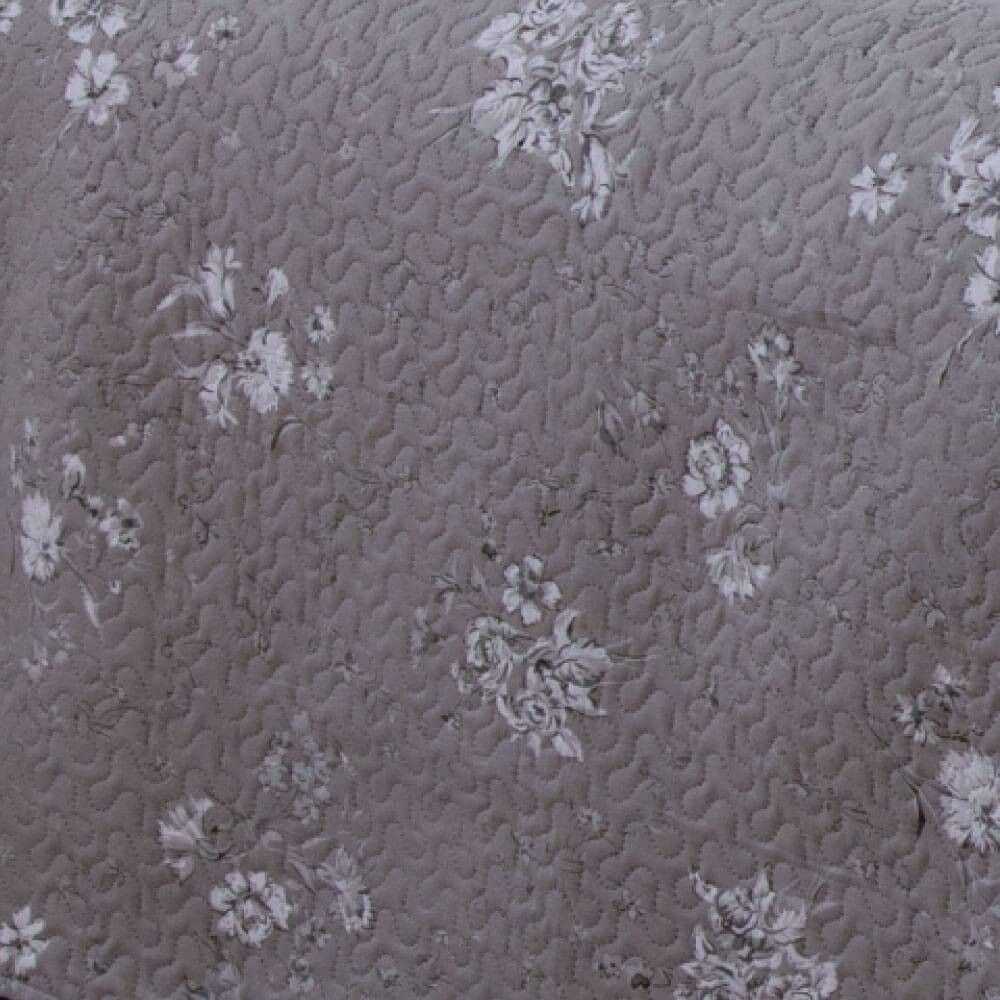 Kit 1 Cobre-leito Queen Bouti Microfibra Ultrasonic Estampada 2,40 x 2,60 m + 2 Porta-travesseiros - Bia