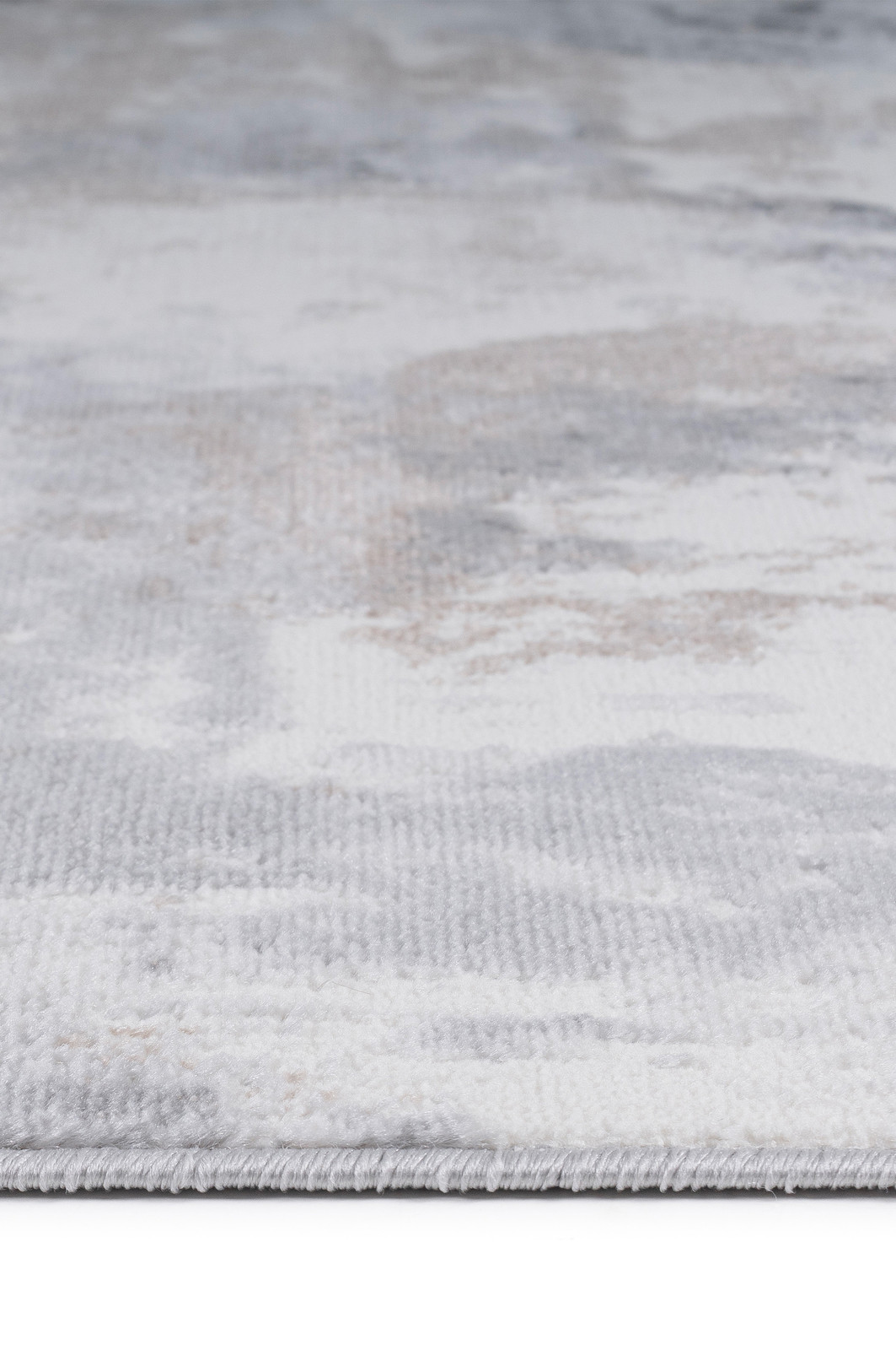 Tapete de Sala 300x400 Sharm Marmorizado Cinza