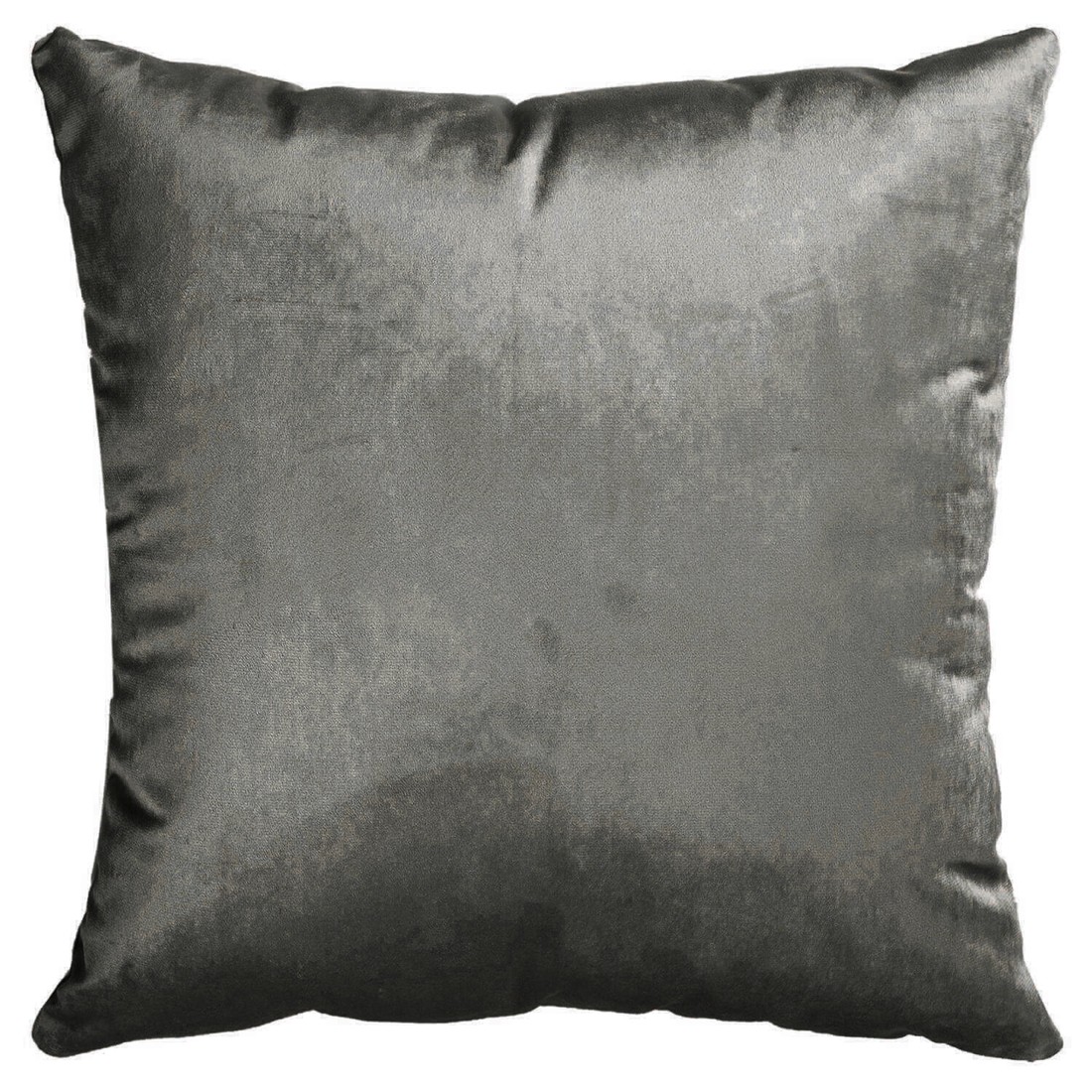 Capa de Almofada Veludo Lisa 45cm x 45cm - Cinza Chumbo Capa de Almofada Veludo Lisa 45cm x 45cm - Cinza Chumbo