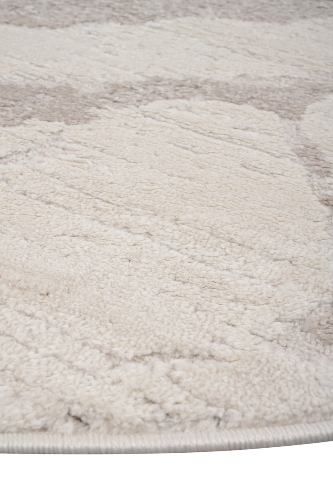 Tapete Sala Redondo 2,0m Fantasy Marmorizado