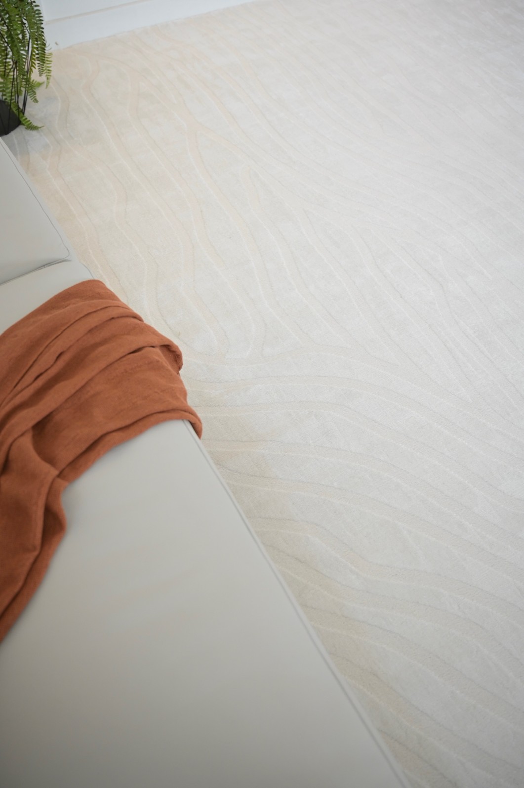 Tapete Sala 240x300 Flow Off White 01 Tapete Sala 240x300 Flow Off White 01