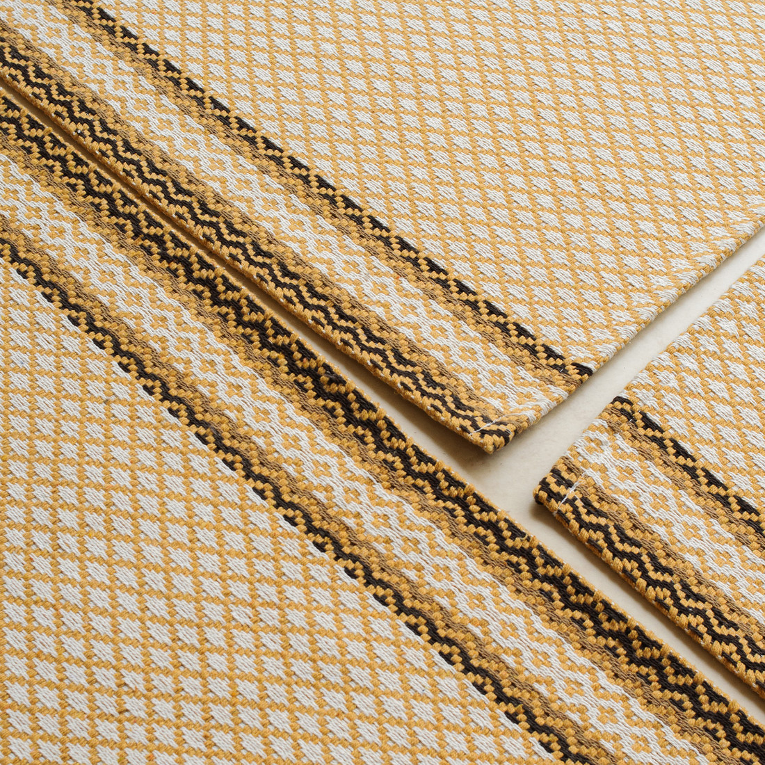 Kit de Cozinha 3 Peças Algodão Montreal Mostarda Kit de Cozinha 3 Peças Algodão Montreal Mostarda