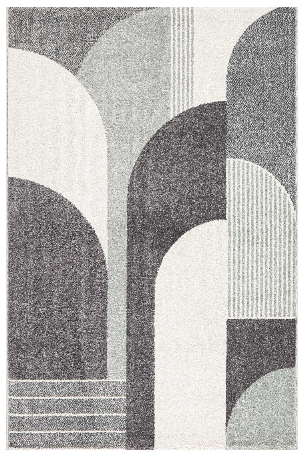 Tapete para Sala Hathor Organico Cinza 100x150