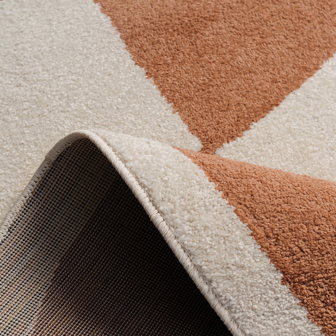 Tapete para Sala Essenciais Organico Terracota 300x400 Tapete para Sala Essenciais Organico Terracota 300x400