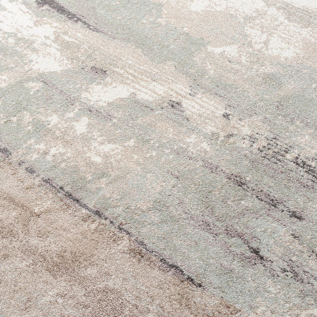 Tapete para Sala Grande Hathor Estonado Off White 100x140