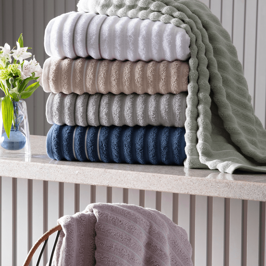 Toalha de Banho 70X140 Wave - Verde