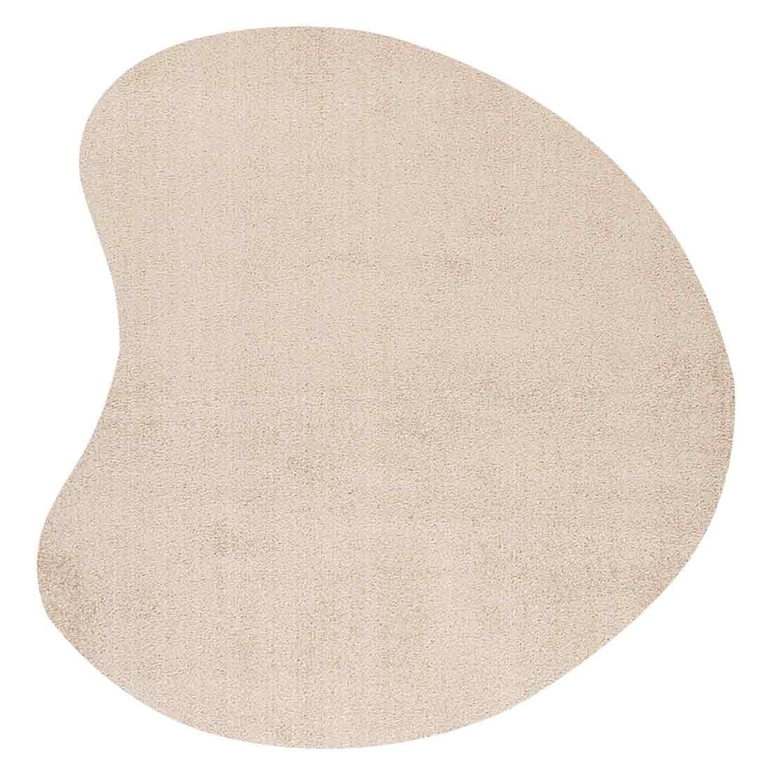 Tapete para Sala Essenciais Liso Bege Organico 2