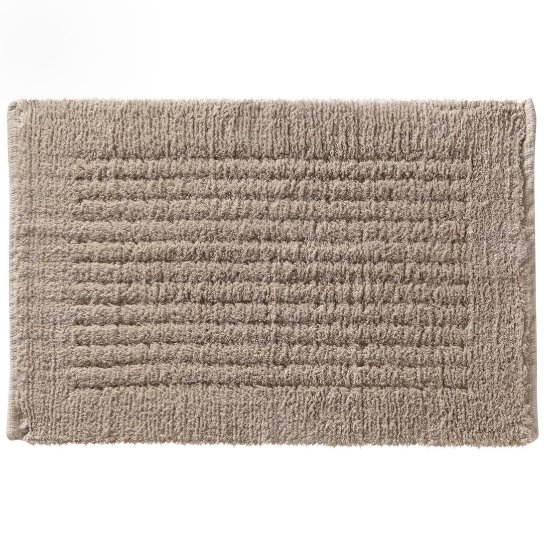 Tapete de Algodão Com Antiderrapante Luxor 70x50cm Bege Tapete de Algodão Com Antiderrapante Luxor 70x50cm Bege