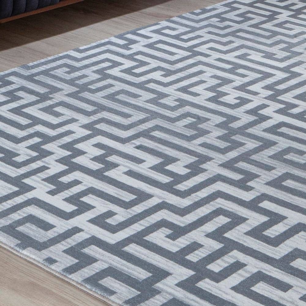 Tapete para Sala Pelo Médio Ultra Macio Lisboa com Antiderrapante 1,40 x 2,00 - Porto