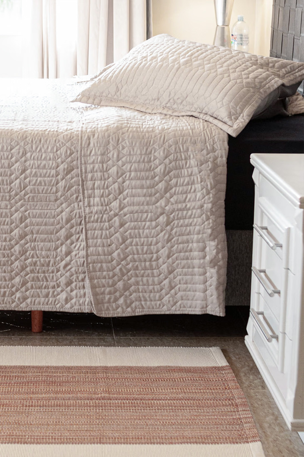 Tapete Passadeira Artesanal de Algodão Trama Basic Riga Marrom 80x150 Tapete Passadeira Artesanal de Algodão Trama Basic Riga Marrom 80x150