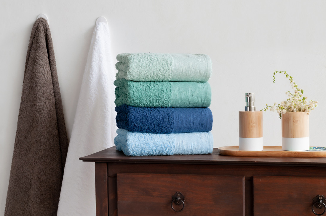 Jogo De Toalhas Banho Fio Penteado Splendore 4 Peças - Marinho Jogo De Toalhas Banho Fio Penteado Splendore 4 Peças - Marinho