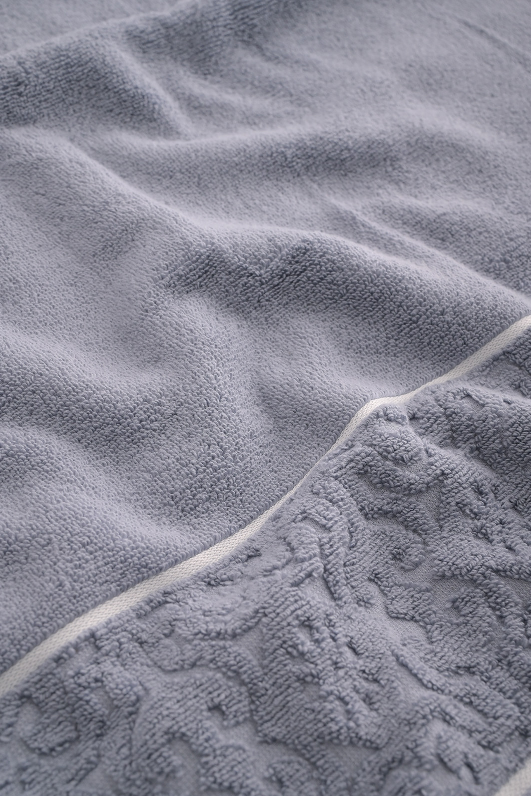 Toalha Banhão 500g Super Soft Zero Twist Arabesco 80cmx150m Azul Toalha Banhão 500g Super Soft Zero Twist Arabesco 80cmx150m Azul