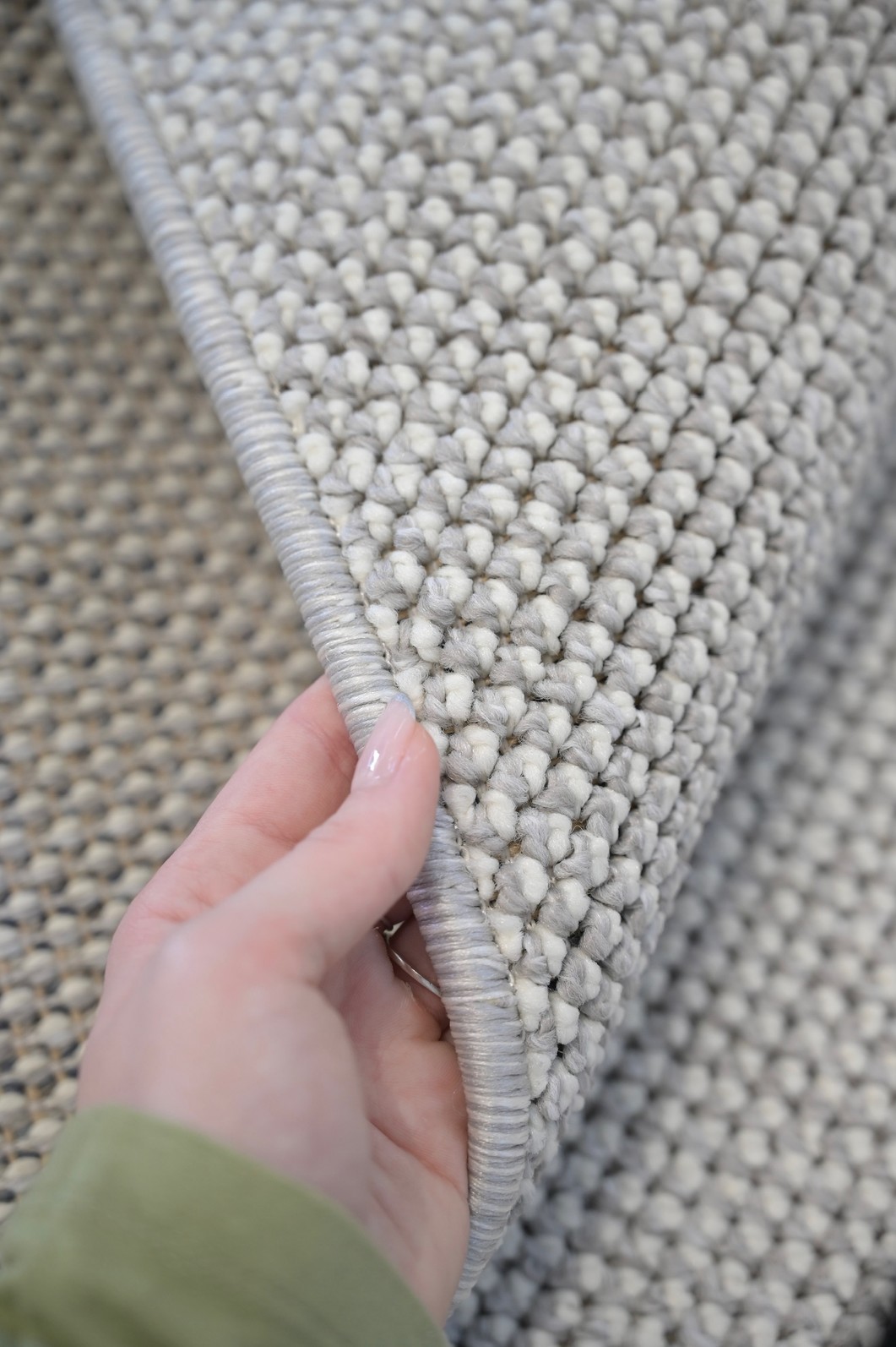 Tapete Sala Boucle 200x250 Verano Prata