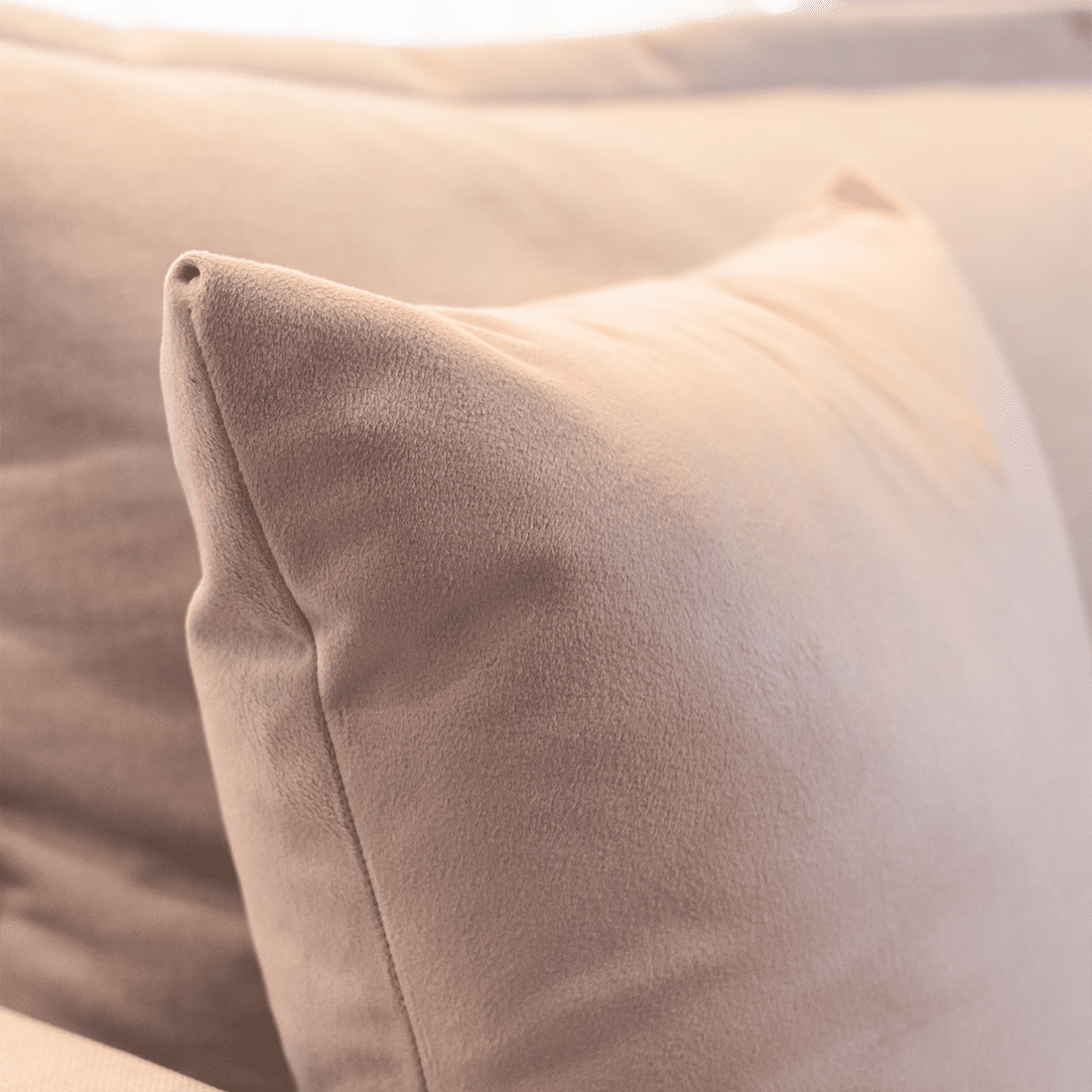 Capa de Almofada Veludo Premium Decorativa - Rose 45cm x 45cm