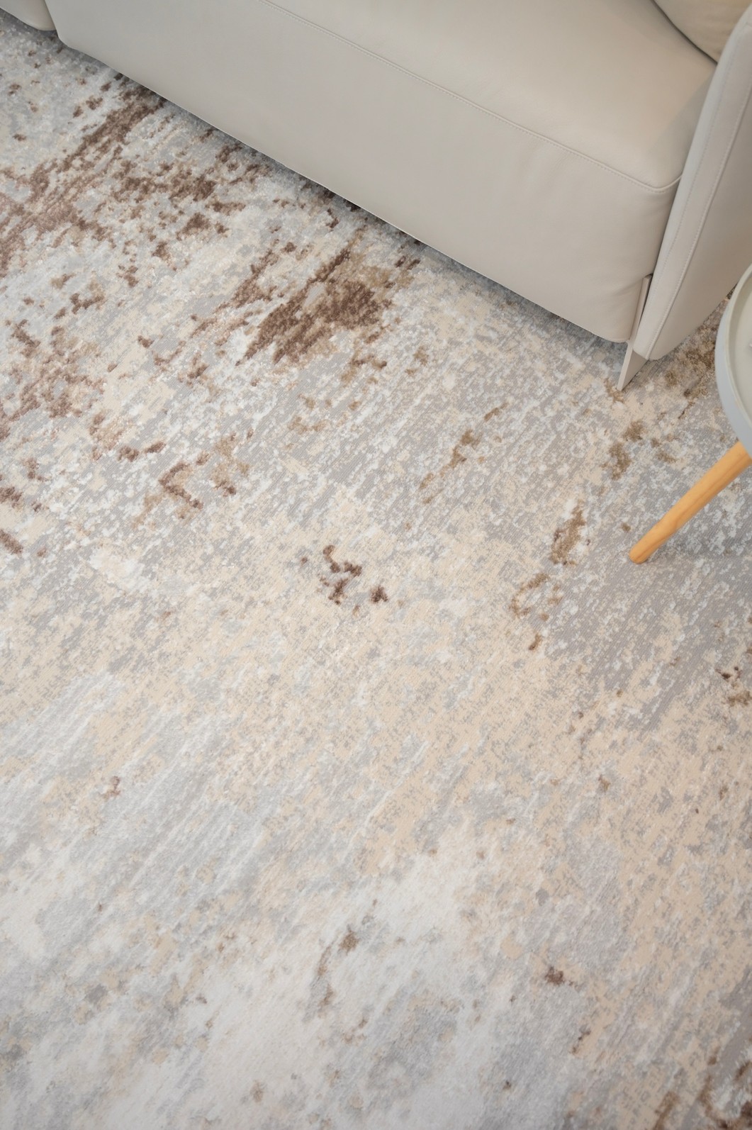 Tapete de Sala 200x250 Sharm Estonado Marrom e Cinza Tapete de Sala 200x250 Sharm Estonado Marrom e Cinza