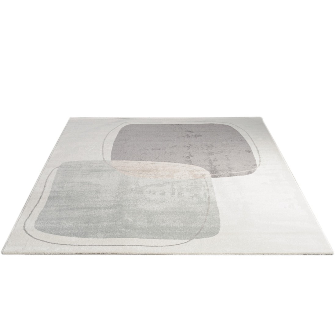 Tapete para Sala Grande Hathor Organico Off White 100X150