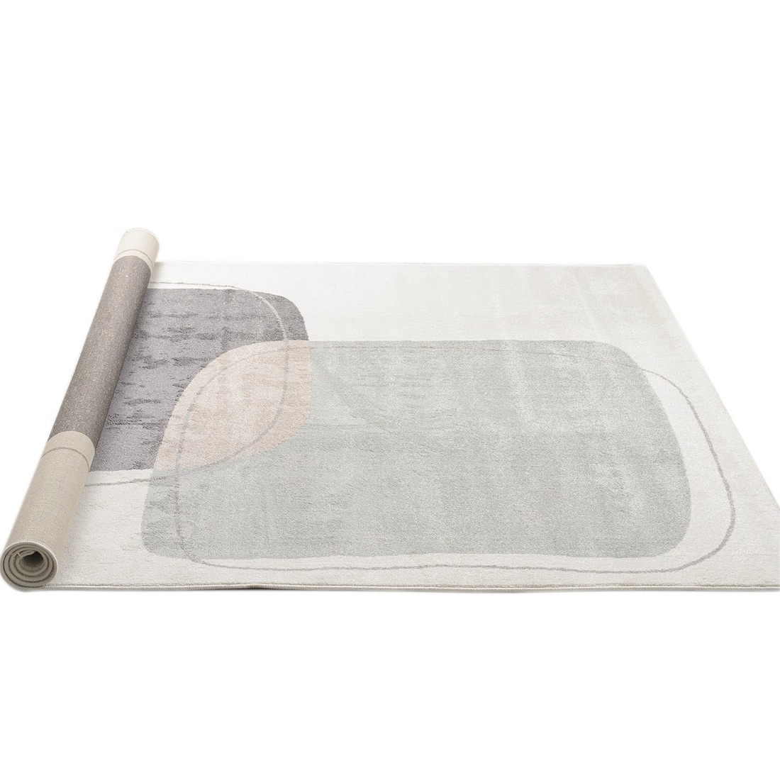 Tapete para Sala Grande Hathor Organico Off White 200x300