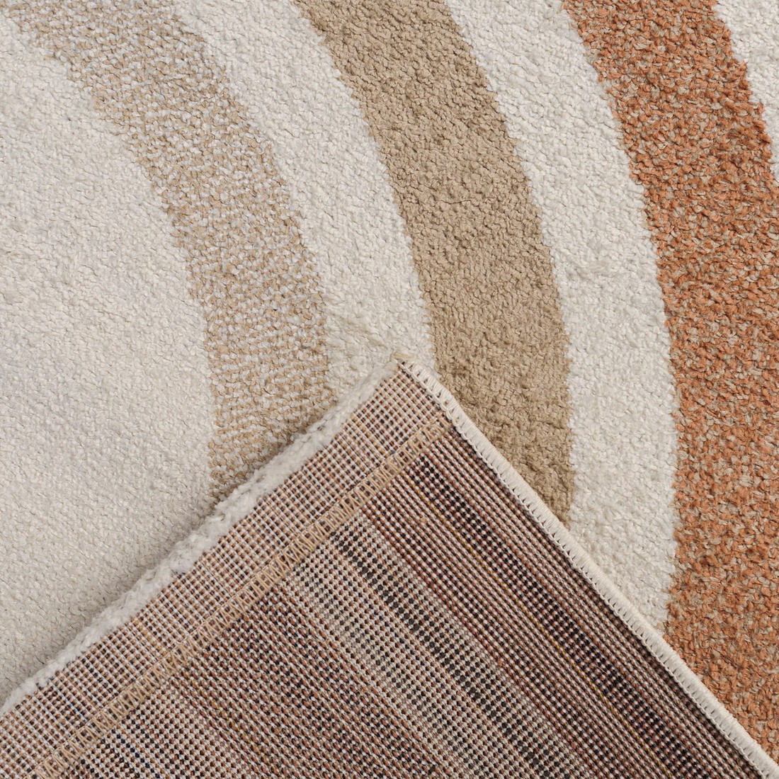 Tapete para Sala Essenciais Arco Terracota 100x150 Tapete para Sala Essenciais Arco Terracota 100x150