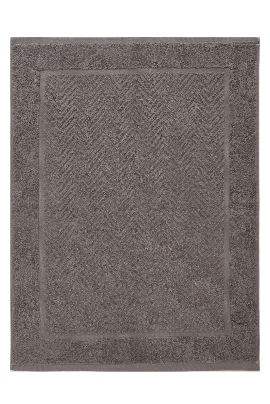 Toalha de Piso Felpudo 50x70cm 650g/m2 Marrom