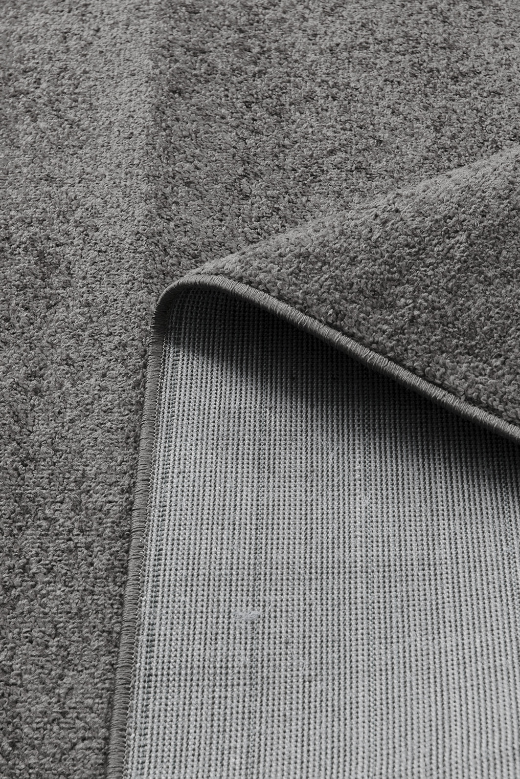 Tapete Organico 140x200 Liso Chumbo 02