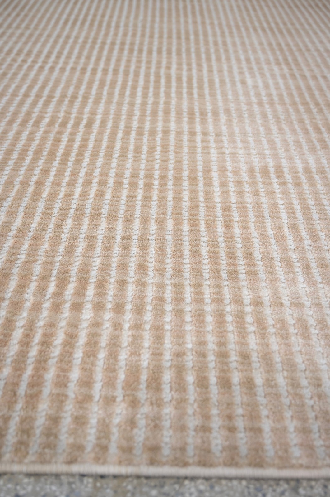 Tapete para Sala 200X250 Leone Listrado Bege Tapete para Sala 200X250 Leone Listrado Bege