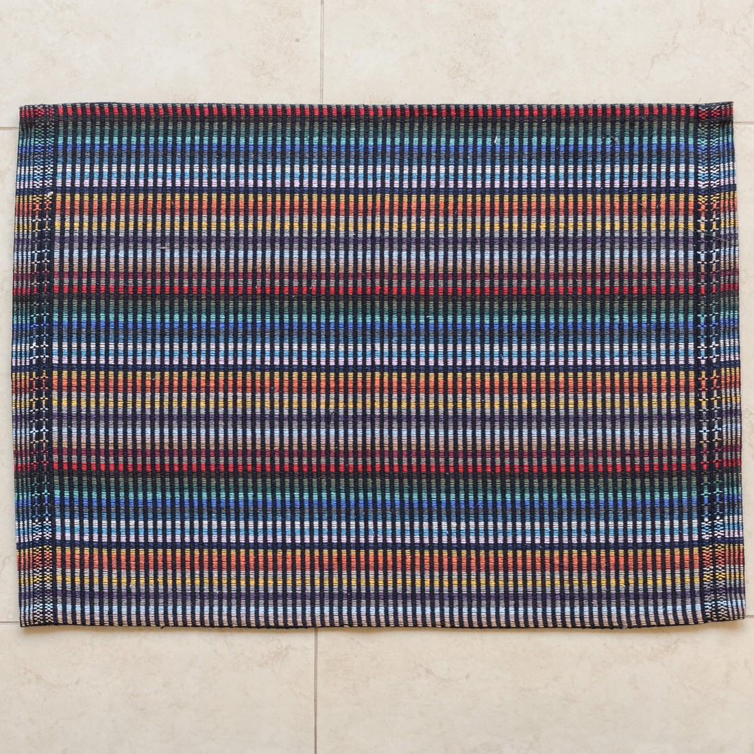 Kit de Cozinha 3 Peças Algodão Aquarela Color Preto