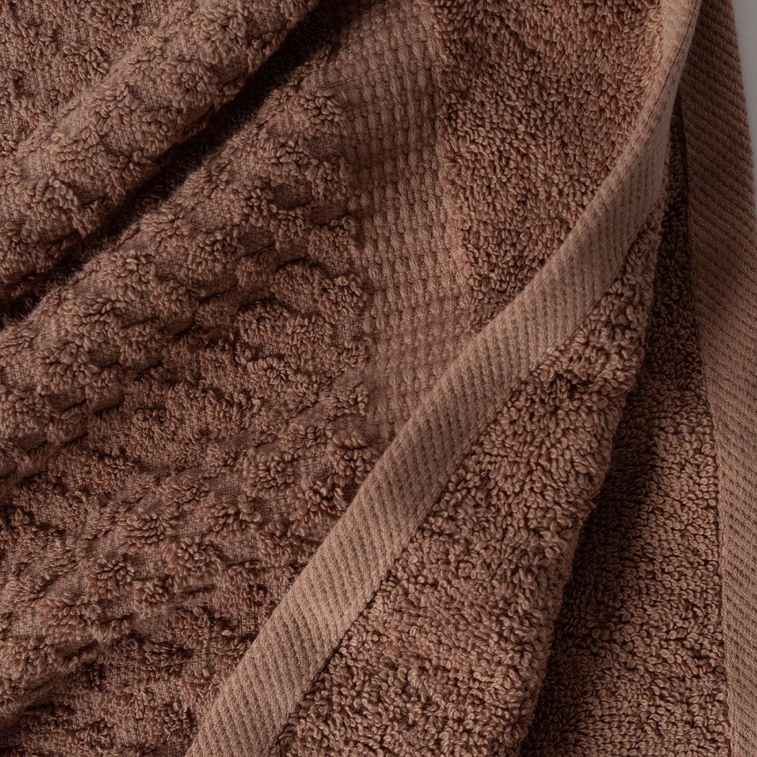 Jogo de Toalha 4 Peças Porto - Branco e Taupe Jogo Banhão Jogo de Toalha 4 Peças Porto - Branco e Taupe Jogo Banhão