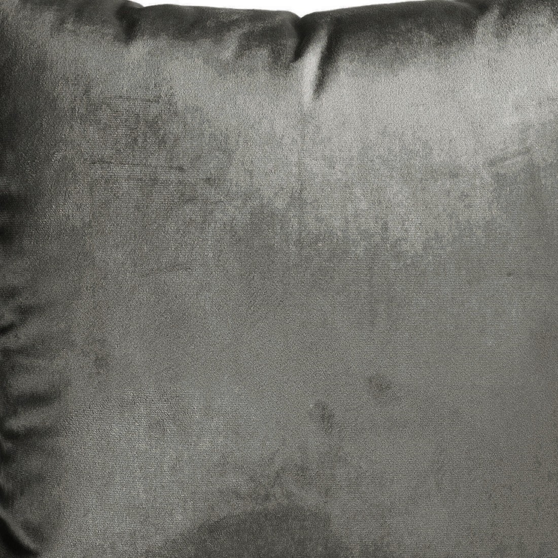 Capa de Almofada Veludo Lisa 45cm x 45cm - Cinza Chumbo Capa de Almofada Veludo Lisa 45cm x 45cm - Cinza Chumbo