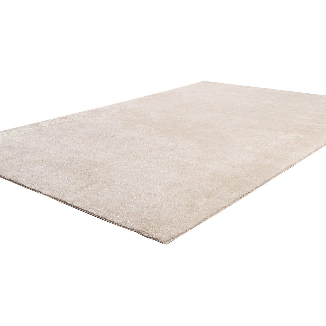 Tapete Redondo e Retangular Touch Confort com Antiderrapante Liso - Bege 200x250