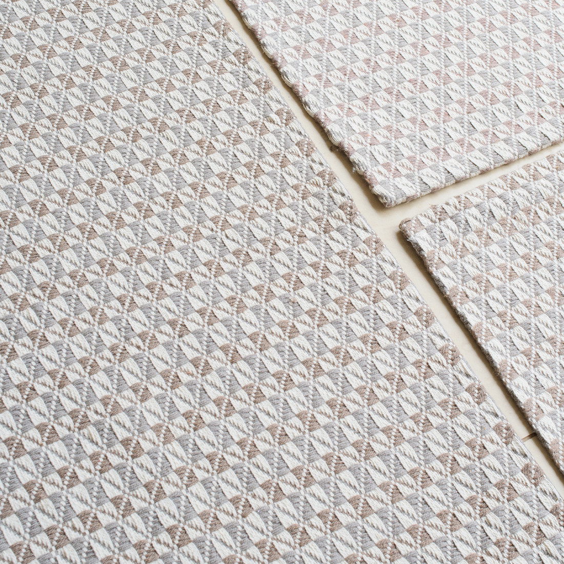 Kit de Cozinha 3 Peças Algodão Marrocos Bege e Areia Kit de Cozinha 3 Peças Algodão Marrocos Bege e Areia