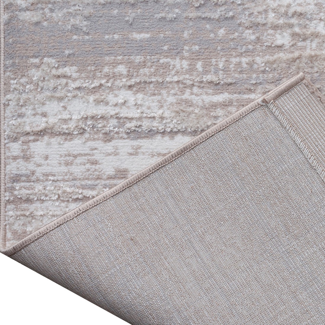 Tapete Sala Grande Perfil Baixo Coleção Caspian Estonado - Bege 140x200 Tapete Sala Grande Perfil Baixo Coleção Caspian Estonado - Bege 140x200