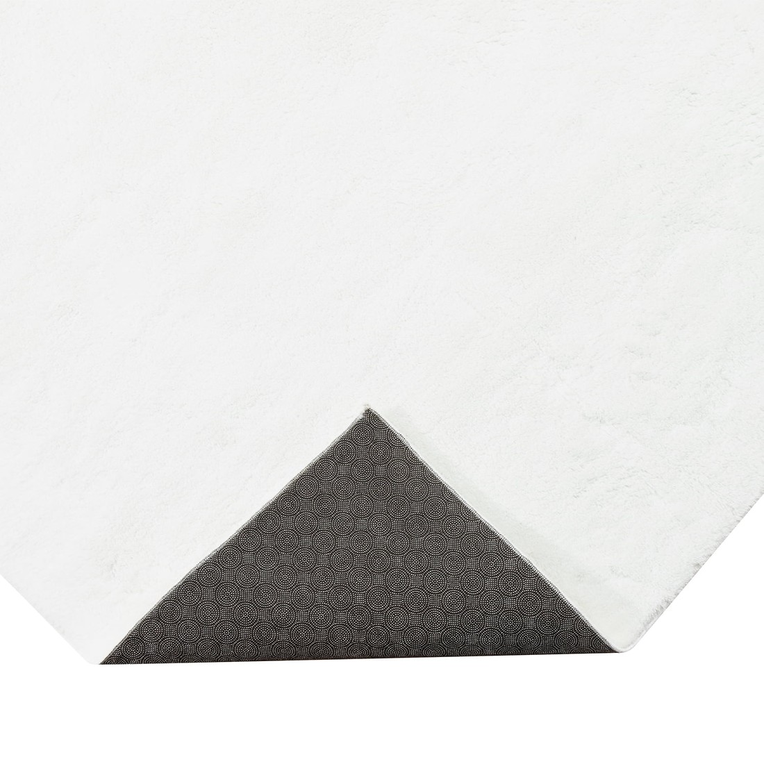 Tapete Touch Confort com Antiderrapante Liso - Off White