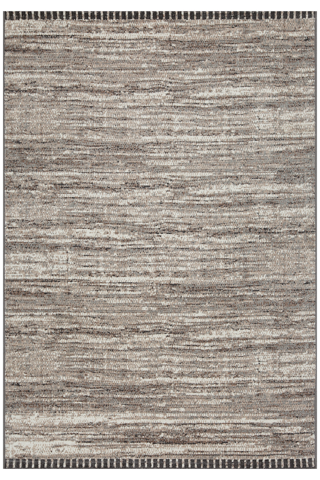 Tapete para Sala 240x300 Nord Estonado Chumbo e Bege