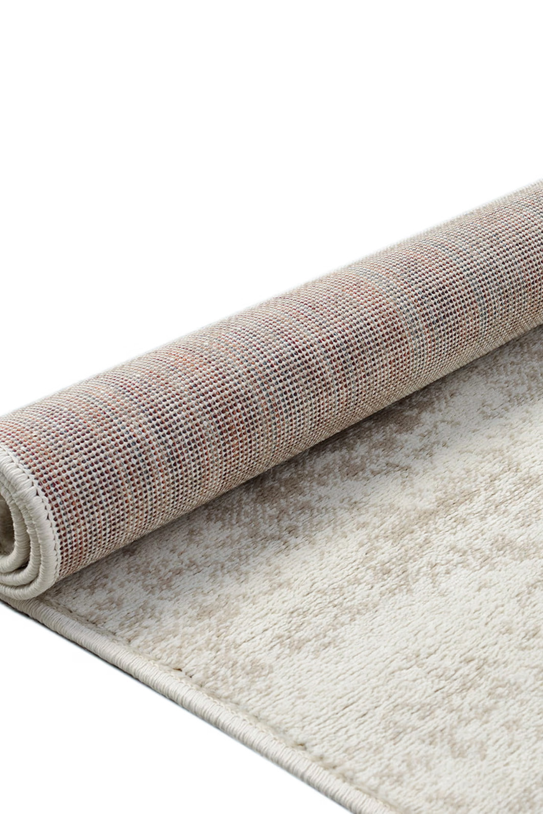 Tapete Passadeira Vivace Estonado Bege e Off White 70x400 Tapete Passadeira Vivace Estonado Bege e Off White 70x400