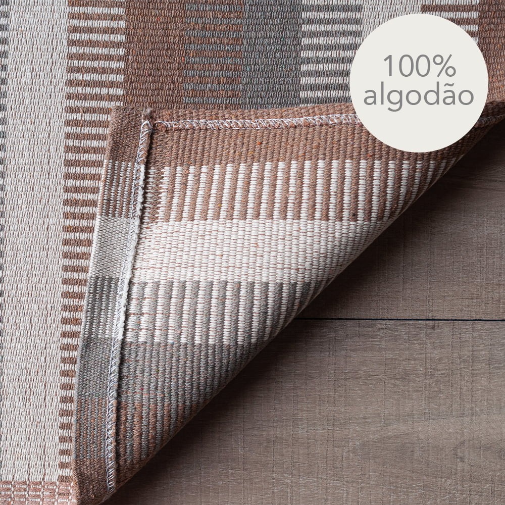 Kit de Cozinha 3 Peças Algodão Aquarela Taupe Kit de Cozinha 3 Peças Algodão Aquarela Taupe