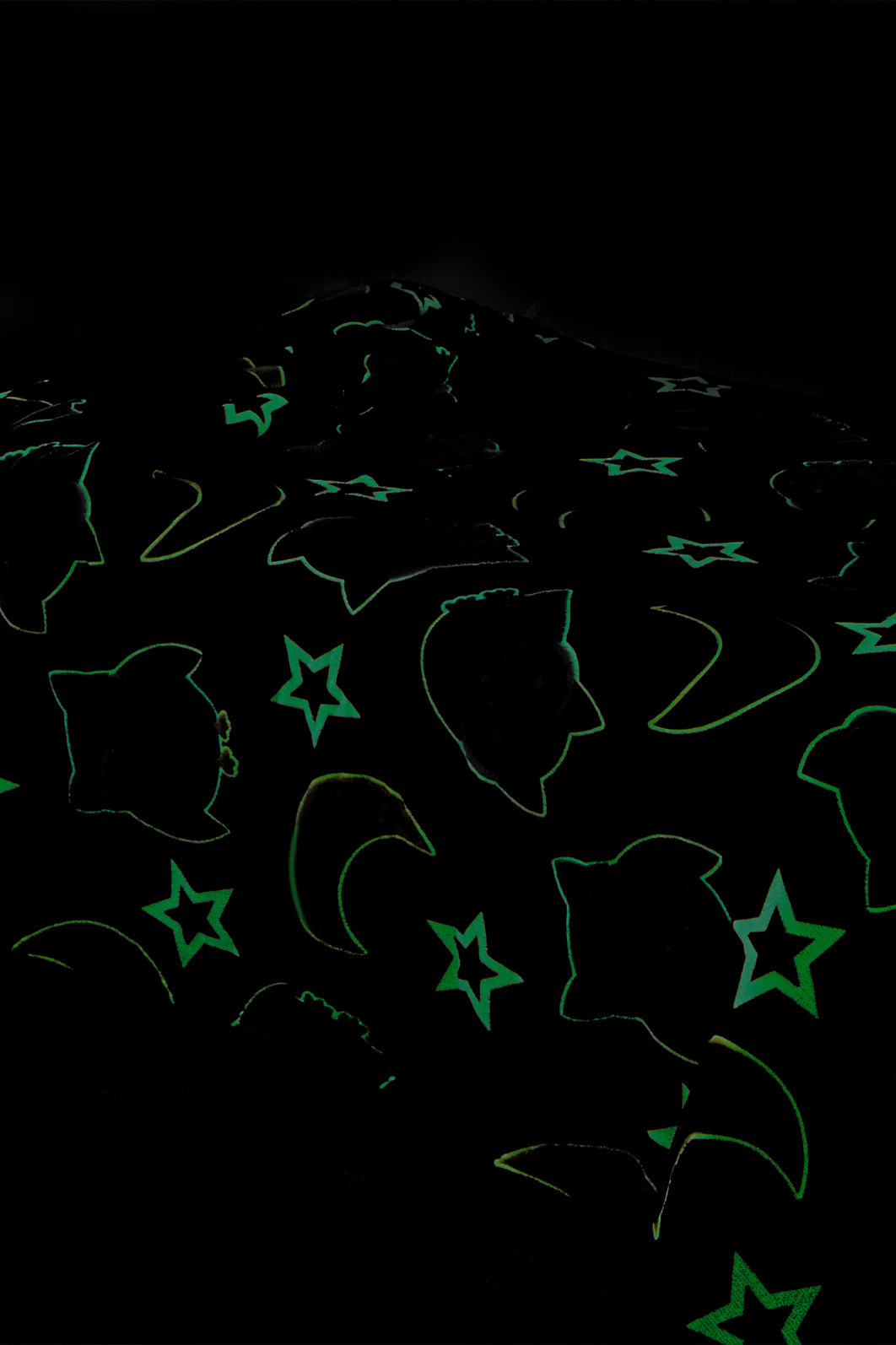 Manta Infantil Solteiro Microfibra Soft Brilha no Escuro  - Corujinha