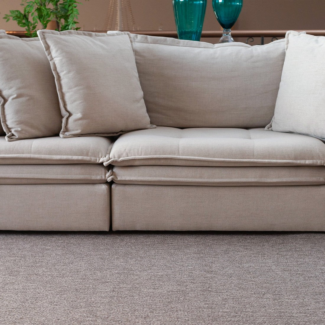 Tapete de Sala Sisal Sintetico Indoor/Outdoor Vitalle Revi Cinza 200x250