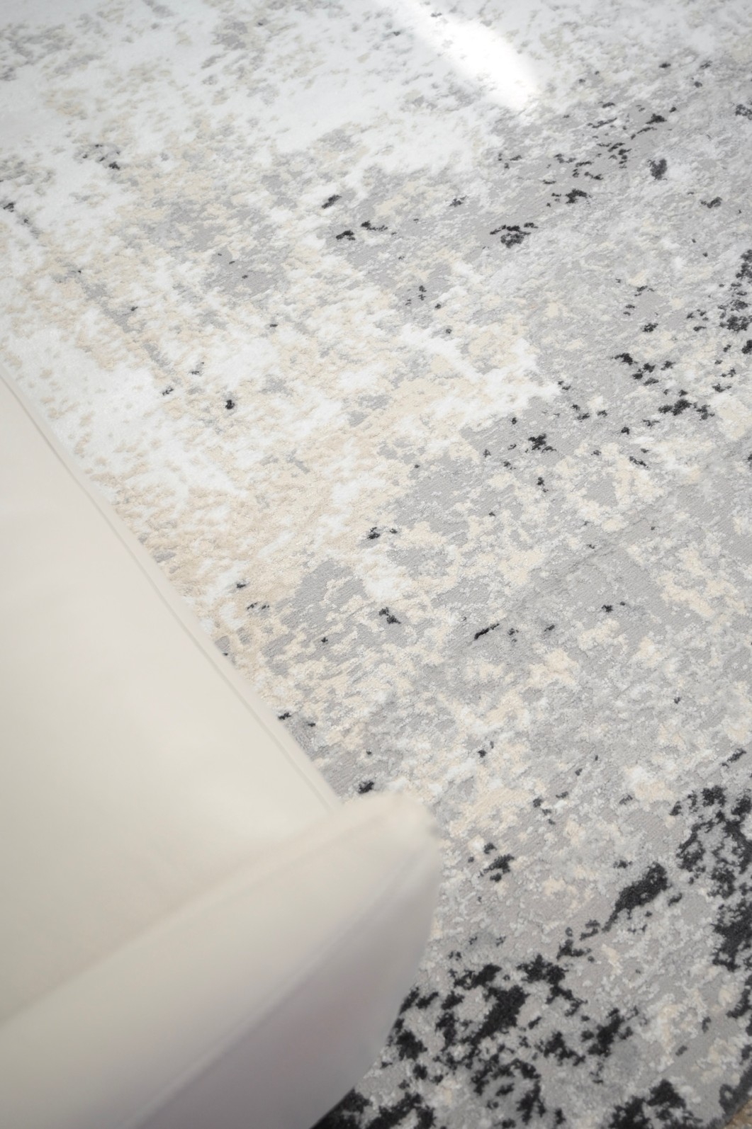 Tapete de Sala 250x300 Sharm Estonado Cinza